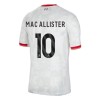 Camiseta de fútbol Liverpool Mac Allister 10 Tercera Equipación 2024-25 - Hombre